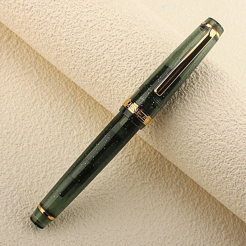 Jinhao 82 Fountain Pen Fluorescent Green Spin Pen Popular EF F M NIB Business Office School Supplies Writing Stationery