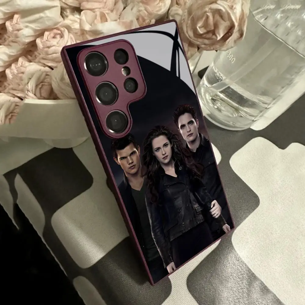 TV Twilight Isabella Edward Cullen Phone Case for Samsung S24 Ultra S23 S22 S20 Fe S21 Plus Galaxy A54 A34 A24 A53 M54 Note 20 G