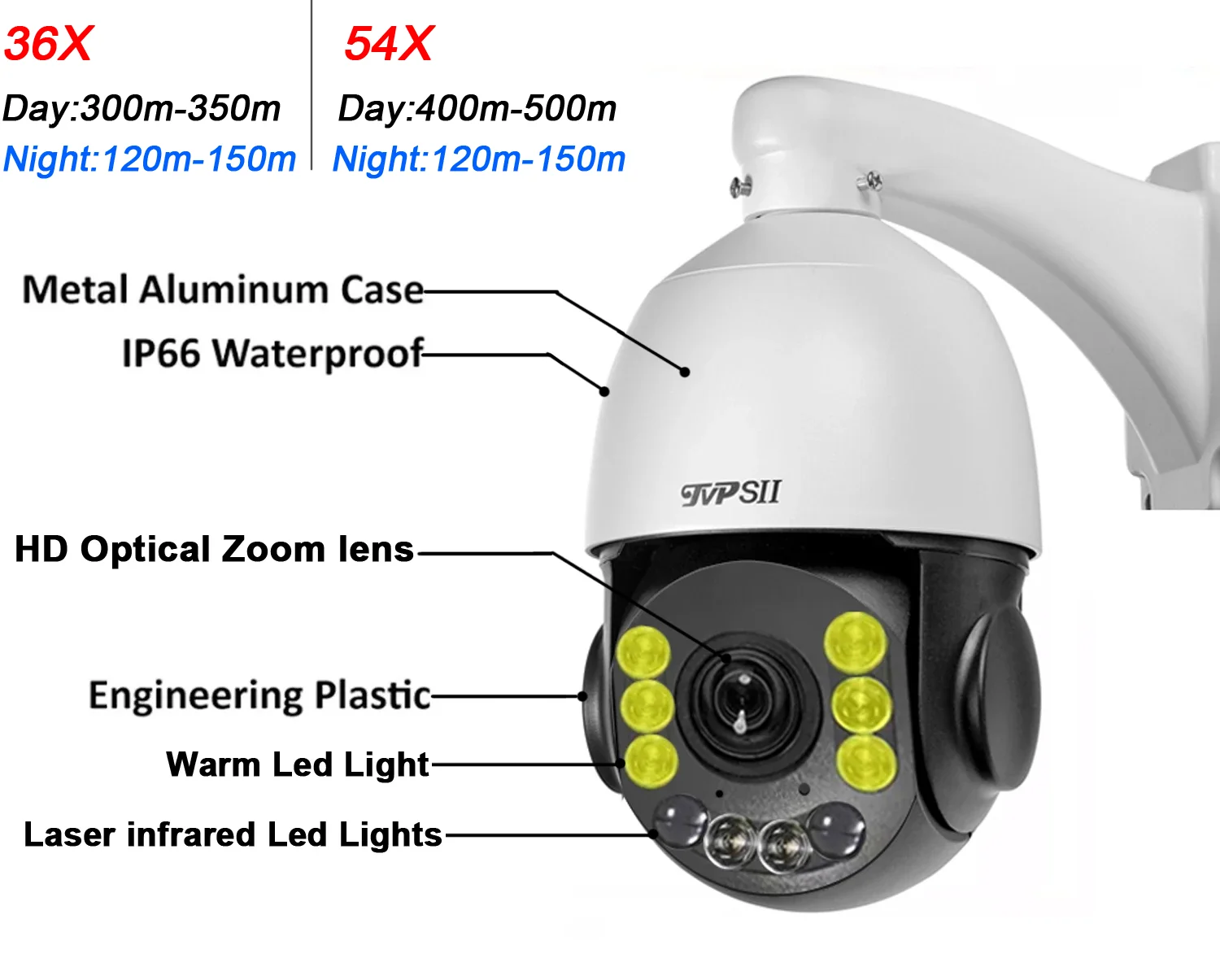 Imagem -03 - Câmera de Segurança ip Ptz Colorida Zoom Óptico 90x Rastreamento Automático Camhi H.265 Mais 8mp 4k Imx415 Áudio 256g Rotação de 360 ° Alarme ai Wifi Ptz