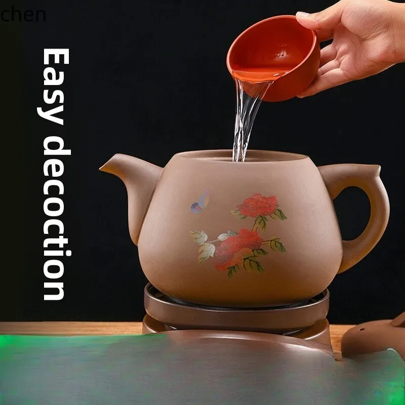 

traditional pot with high power, unglazed medicine pot, medicine pot, traditional Chinese medicine electric casserole