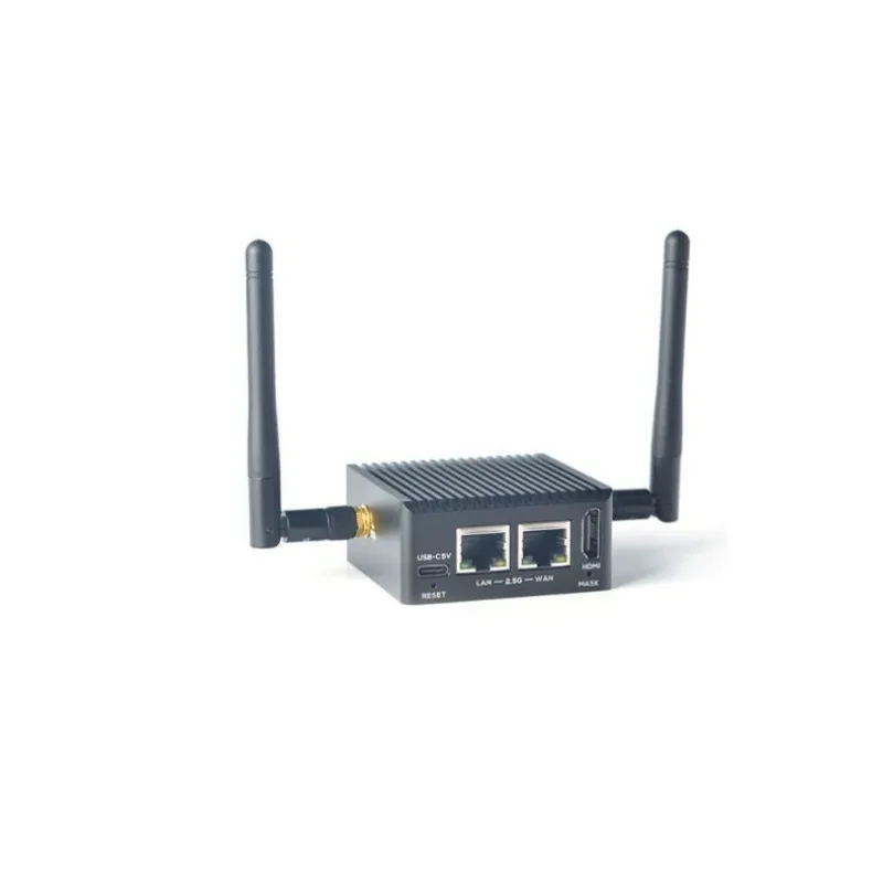 R5C dual 2.5G + M.2 WiFi mini development board, metal shell, R5C development board