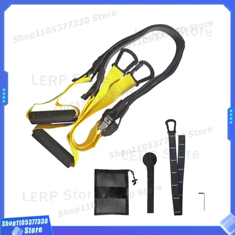 Professional Suspension Trainer Strap for Resistance Training Home Gym Fitness Equipment Bodyweight Exercise System Kit Heavy
