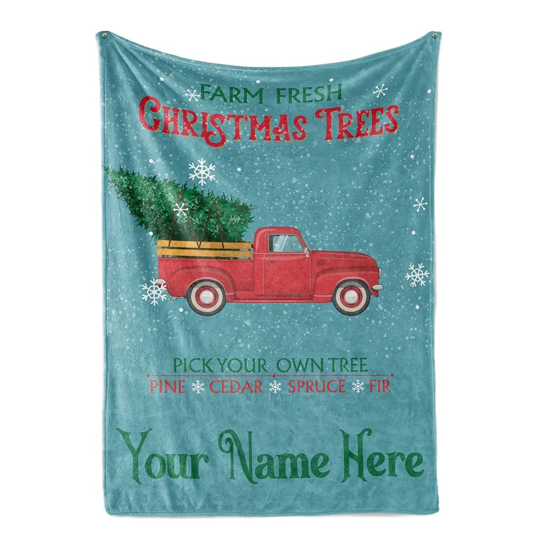 Custom Nutcracker Throw Blanket Warm Fuzzy Christmas Blankets Plush Fleece Sofa Throw Bedding Holiday Home Decor Nutcracker