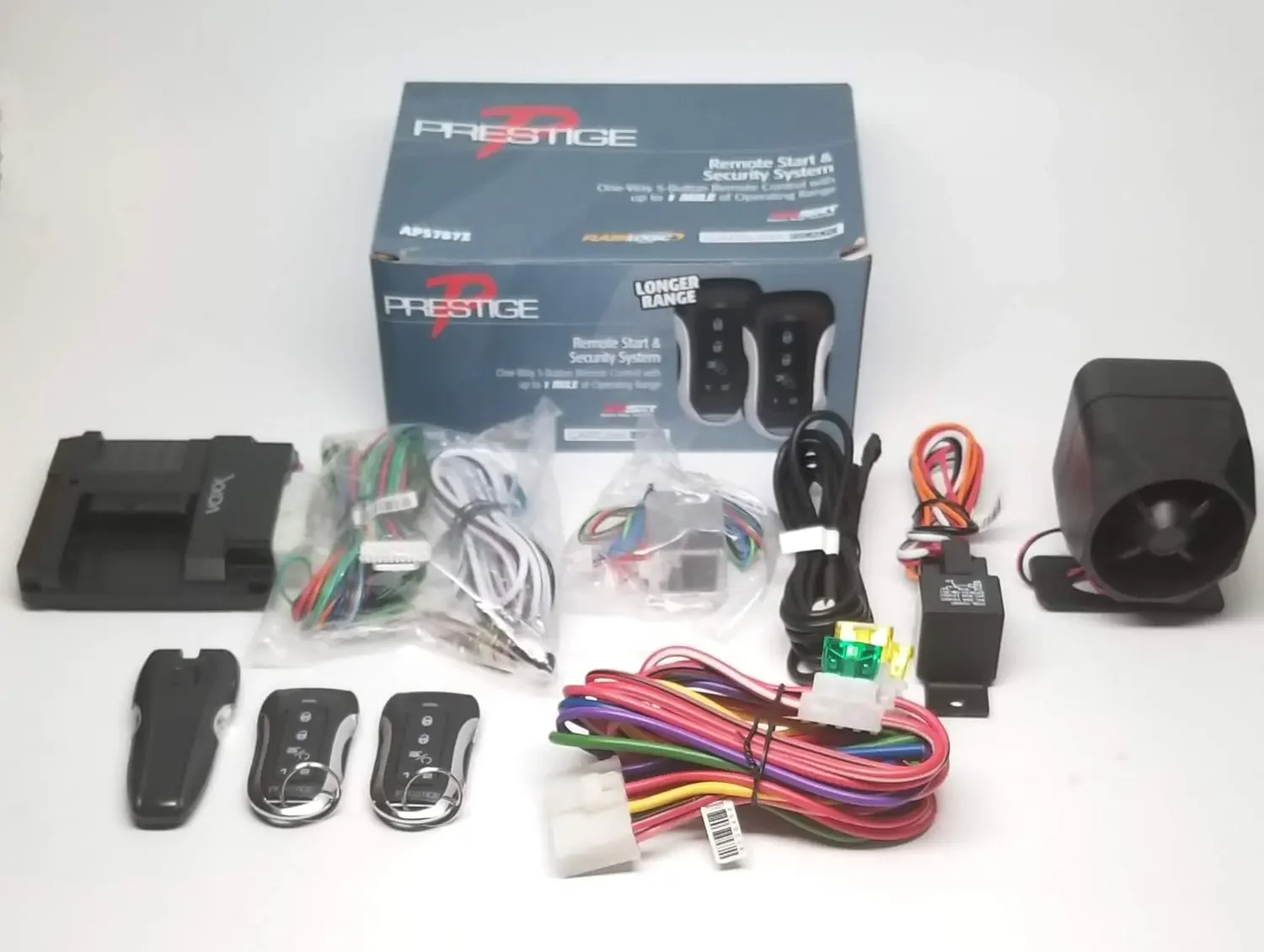 

APS787Z One-Way Remote Start with KeylEntry and Security System up to 1 Mile Range