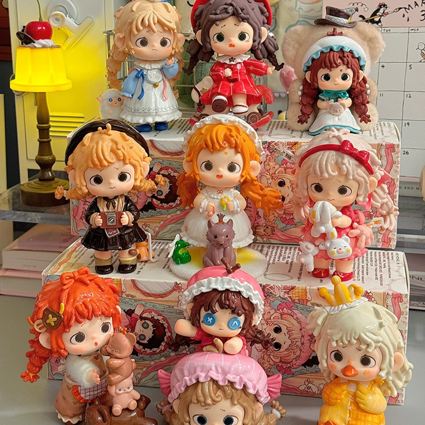 

Оригинальный Heyone Fur's V4 Wonderful House Series слепая коробка милая меховая кукла офисные настольные украшения Pixiv для девочек и детей игрушка в подарок