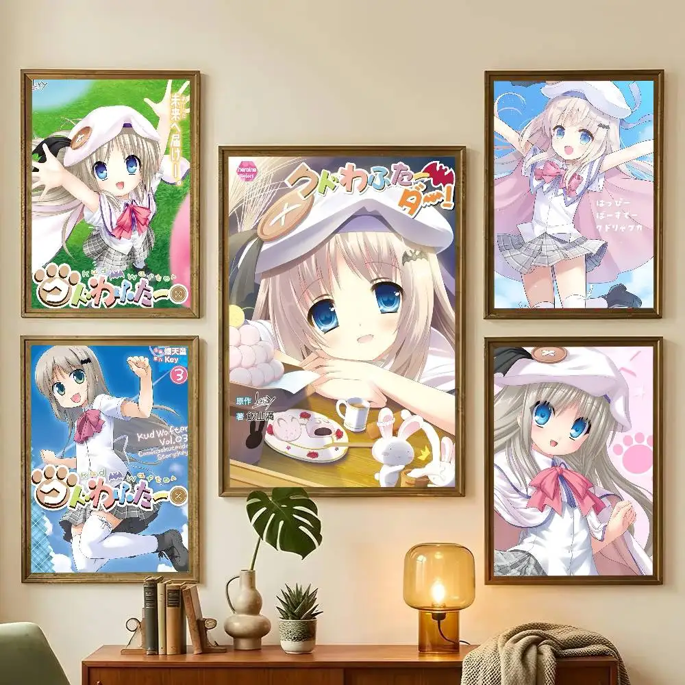 1pc Game Kud Wafter Poster Sticker Print Waterproof Wall Art For Living Room Bedroom Home Decor
