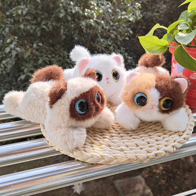

Милая мягкая игрушка-кукла Siamese Snly, плюшевая игрушка, подарок на день рождения для детей старше 3 лет, наполнитель из ПП хлопка