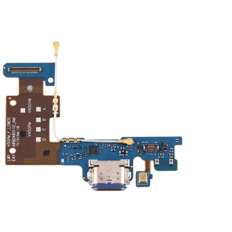 

Charging Port Flex Cable For LG V50 ThinQ 5G / LM-V450PM LM-V450VM USB Power Dock Board Repair Spare Part