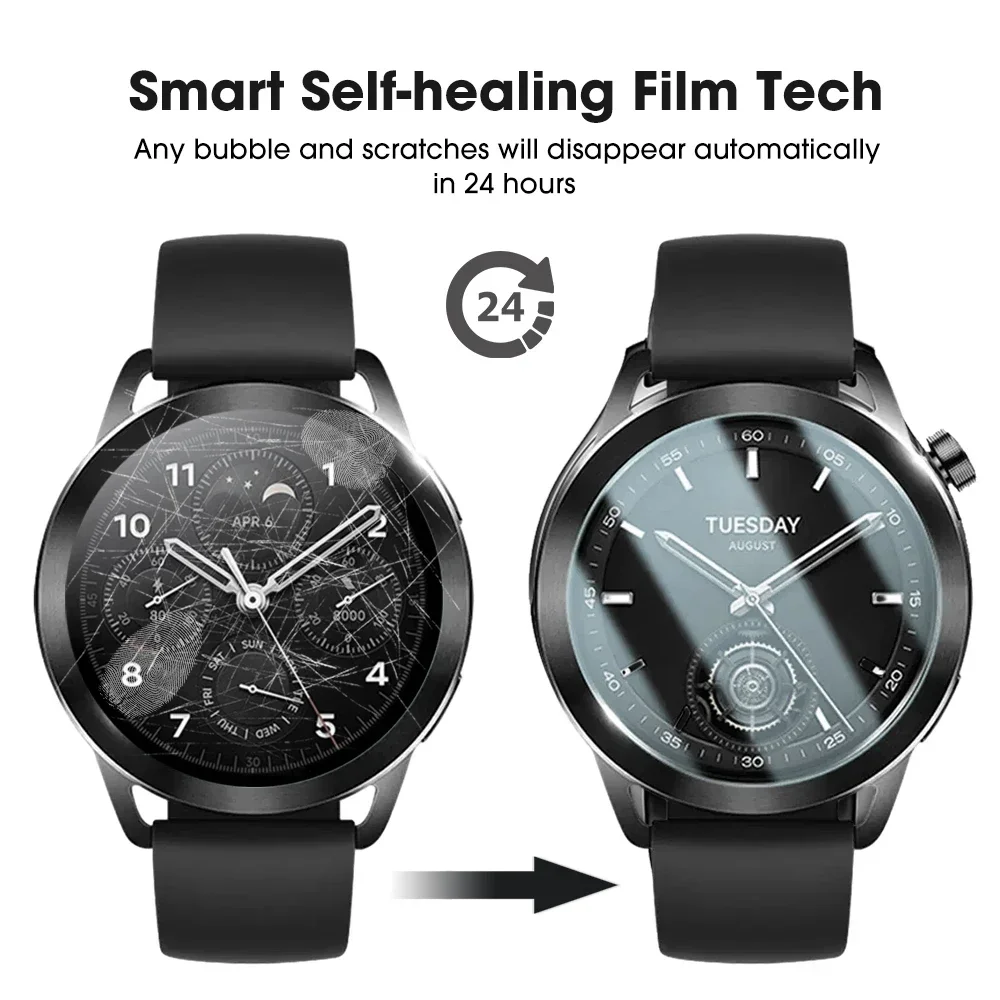 For Xiaomi Watch S3/S4 9H Tempered Glass Films Cover Anti Fingerprint Smartwatch Screen Protector For MI Watch S3 S4