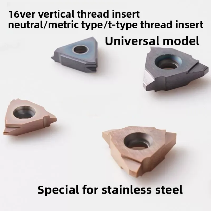 

Original Carbide Inserts 16VER 16ER 22IR 16IR 1.0ISO 1.25ISO 2.0ISO 2.5ISO 3.0ISO 1.5TR 2.0 3.0 TR 10ACME 8ACME AG55 AG60