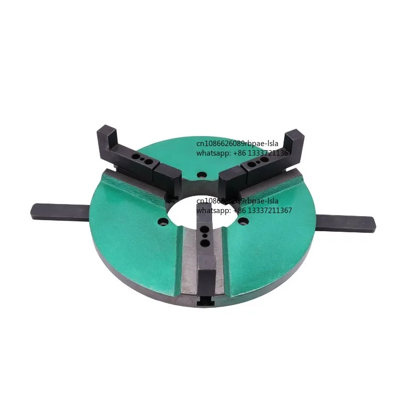 D300 300mm Manual Self-Centering Low Speed Cast Iron Welding Clamping Barrel Shank Scroll Chuck Positioner