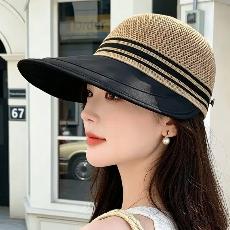 Breathable Big Brim Fisherman Hat for Women