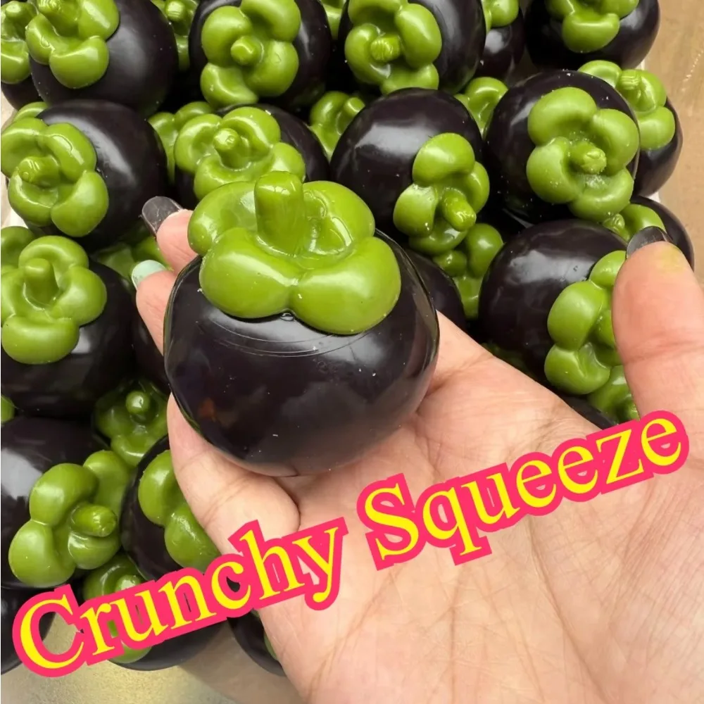 Simulated Mangkhut Crispy Handmade Ball, Handmade Glitter Pinch, Happy Petal Building Blocks, Stress Relief Toy