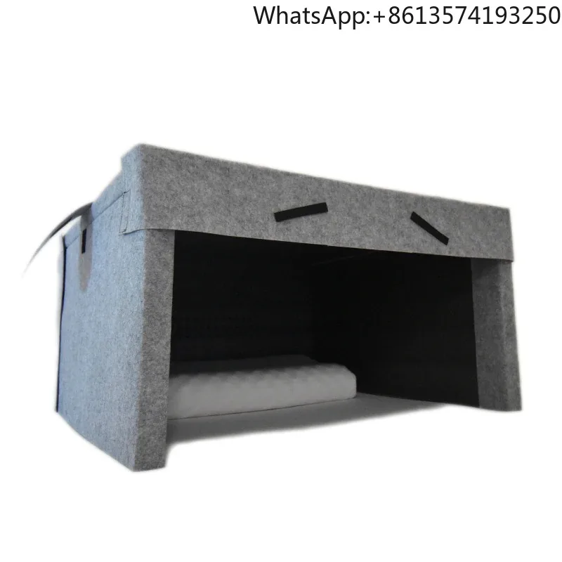 Soundproof bed, blackout, sleep, sleep, quiet suction, muffler, cotton box, cabin, dormitory, bedroom, windshield, tent, covered