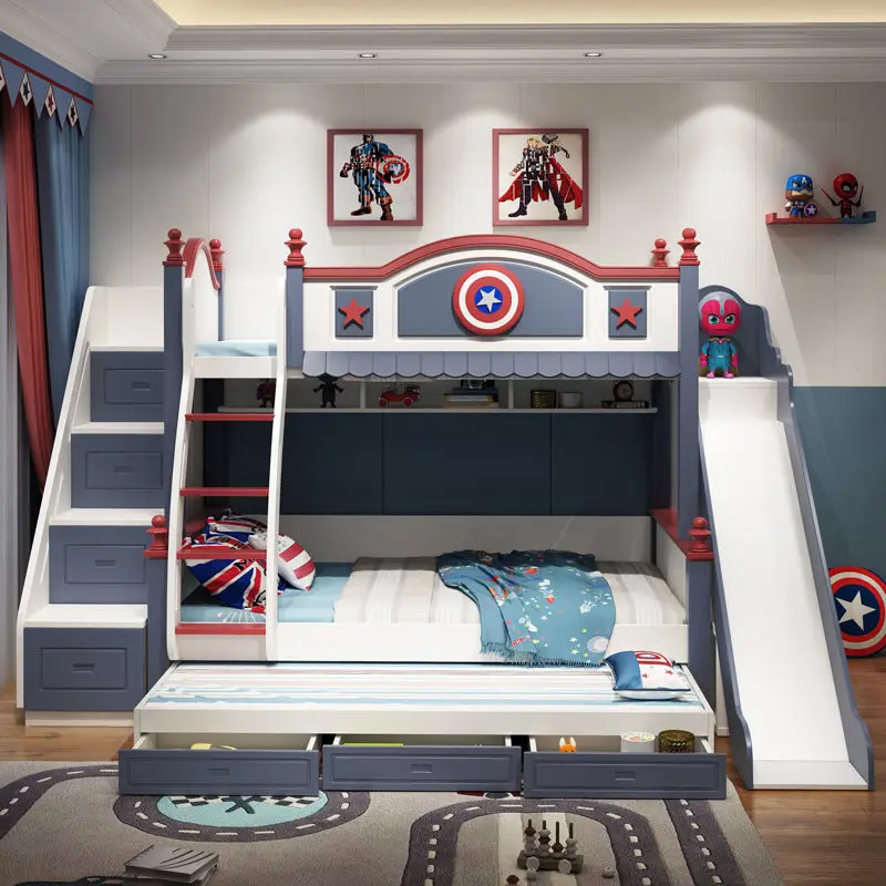 

Bunk beds, children's beds, bunk beds, boys' bunk beds, adult mother-daughter beds, can be separated, and small apartment multi-