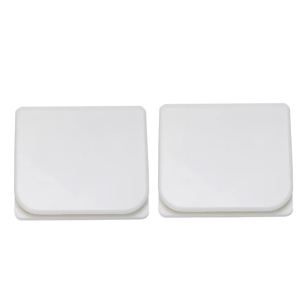 Ganchos antisalpicaduras para Cortina de ducha, abrazaderas fijas, protector de Baño Para el hogar, jardín, 2 piezas