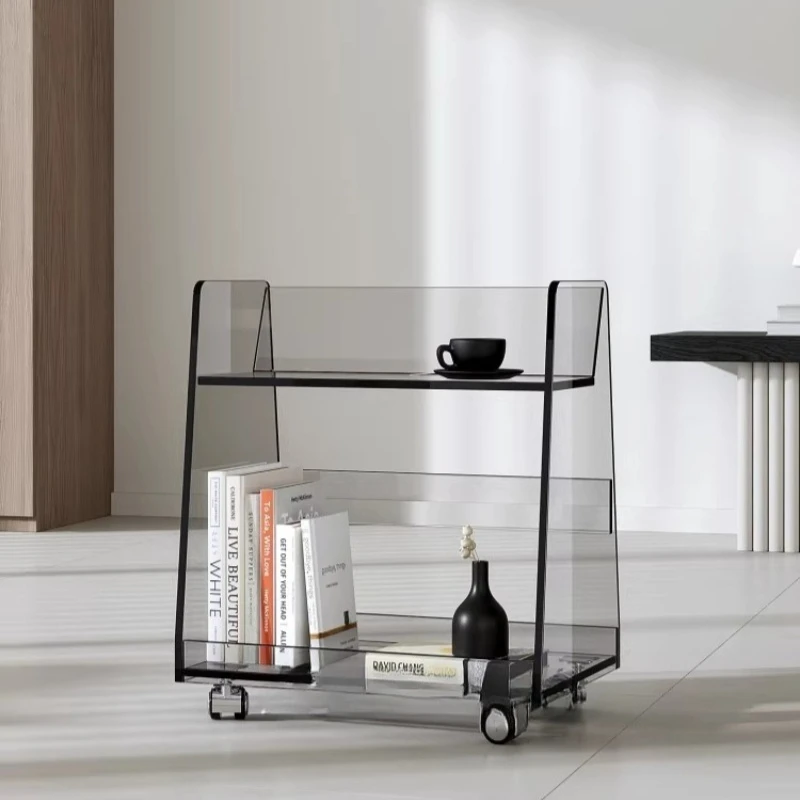 

side , living room rack, light luxury bedside , Italian corner , simple snacks, coffee trolley