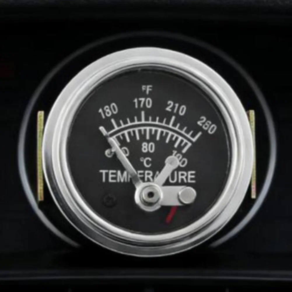 52mm Water Temperature Gauge 130-250F 60-120C Metal Automotive Instrument Panel Temperature Switch For Car Truck Marine Oilfield