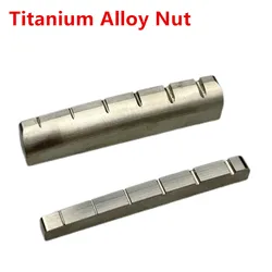 【Made in Japan】1 Piece Electric Guitar Titanium Alloy Nut For ST TL Les Paul LP SG Style Guitar 43MM