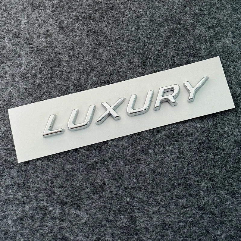 3D Premium Chrome LUXURY PREMIUM Edition Emblem car Fender trunk Rear Decal Badge Sticker For F10 G30 E46 E39 E36 E90 F30 F20