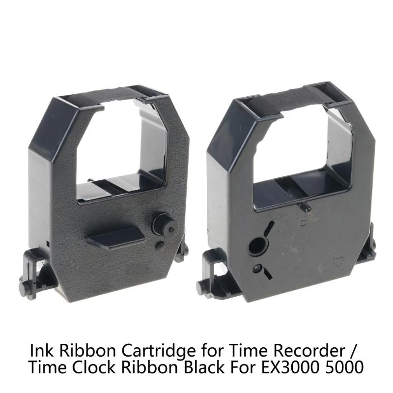 Ink Ribbon Cartridge for Time Recorder / Time Clock Ribbon Black For Amano EX3000 EX5000 EX6000 EX6200 EX9200