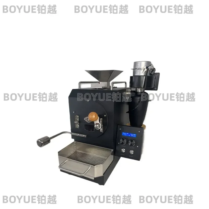 Stainless Steel Coffee Bean Roaster 300g Capacity Independent Wind Temperature and Fire Control Home Brewing Machine