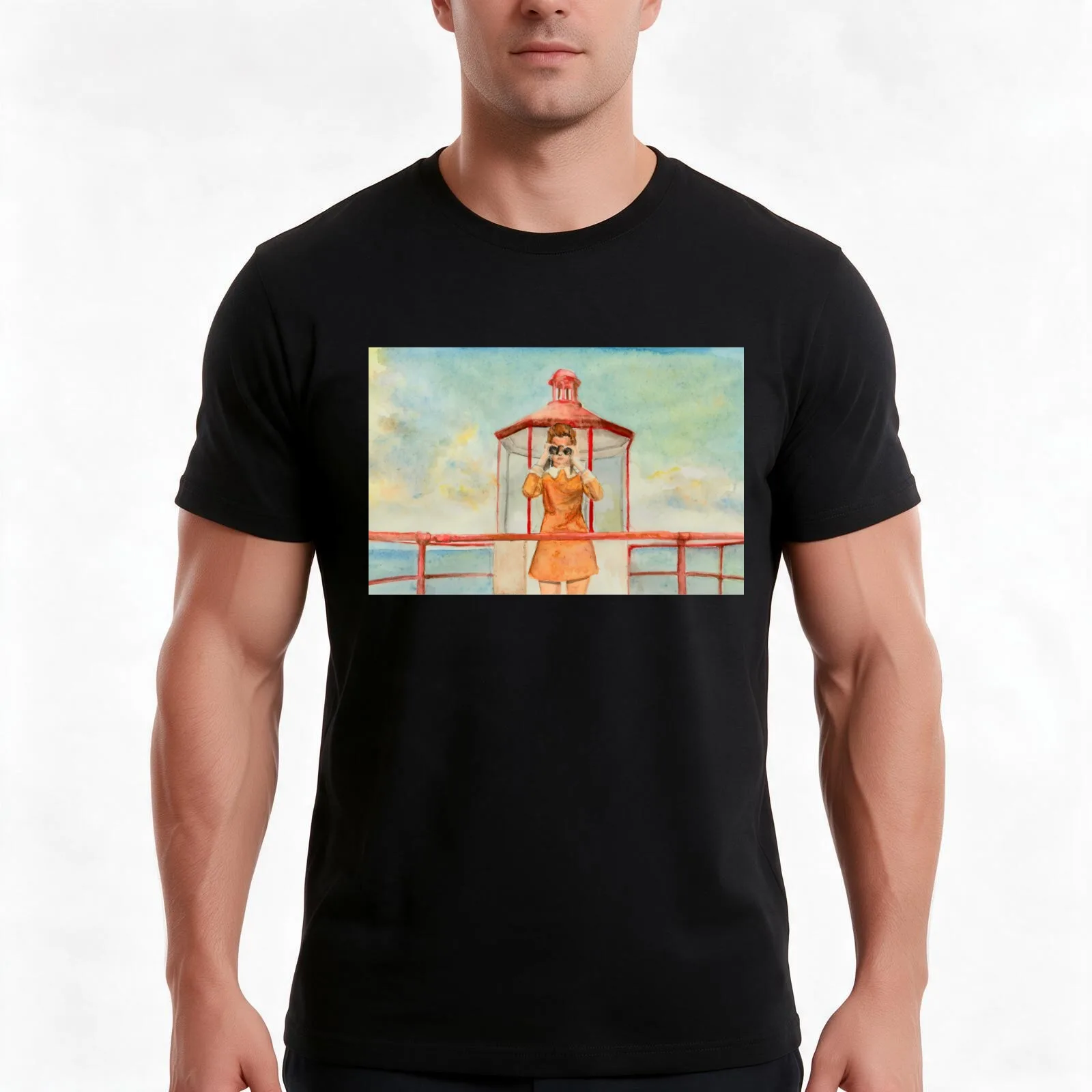 Suzy Bishop T-Shirt, Summer Casual Cotton Tee, Oversized Streetwear Tops, Vintage Graphic Print, Loose Fit Short Sleeve