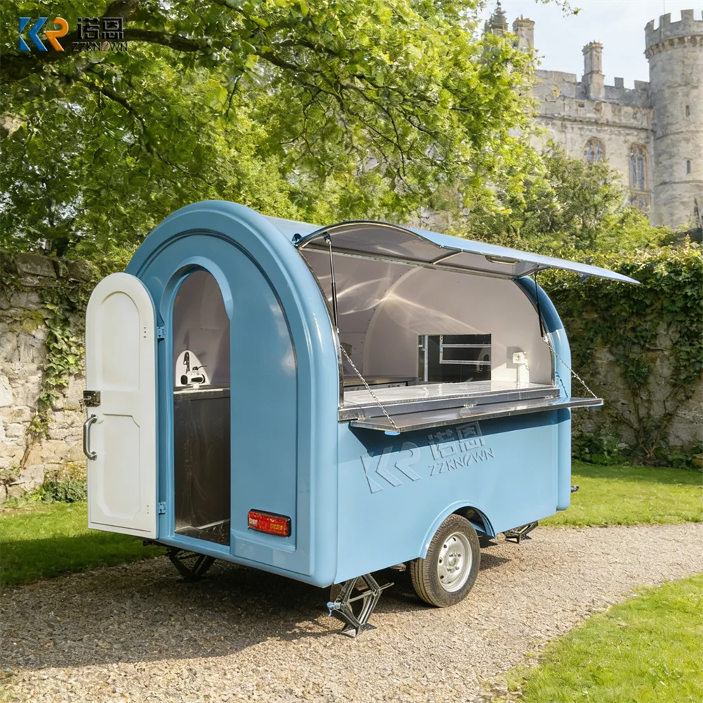 

Concession Pizza Coffee Bbq Cart Outdoor Fast Food Trailer Ice Cream Trailer Street Mobile Kitchen Food Truck Fully Equipped
