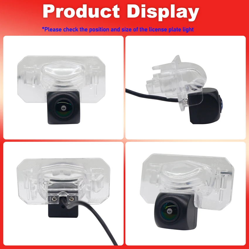 Car Vehicle HD Fisheye 1080P For Honda Brio Amaze City ZX sedan Civic Hatchback 2001~2017 Car Backup Parking Rear View Camera