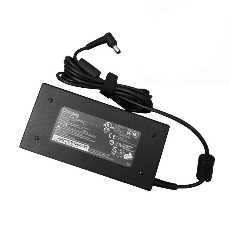 Genuine Chicony 19.5V 6.15A 120W Power supply for MSI GE60 GE70 GP60 PE62 GE72 GF63 16GH AC adapter Laptop Charger  A12-120P1A