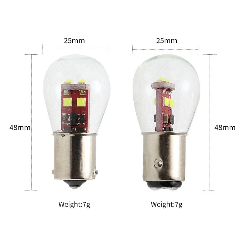 Car LED BAU15S PY21W BA15D 1157 BAY15D P21/5W LED P21W BA15S 1156 R5W R10W Turn Signal Brake Lights Bulbs Auto Lamp 12V