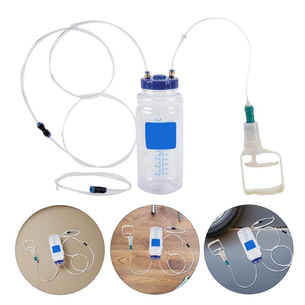 

Car Oil Change Tool Large Capacity 2000ml Oil Change Vacuum Fluid Extractor, Negative Pressure Pump Manual Oil Pumping Extractor