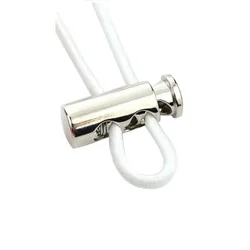 10pcs Zinc Alloy Cord Locks Smooth Plating Metal Cordlocks Spring Adjustable Buckles Clothing Accessories