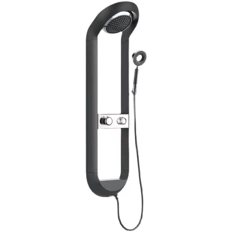

Интеллектуальный душевой набор с контролем температуры. Набор для тропического душа под давлением.