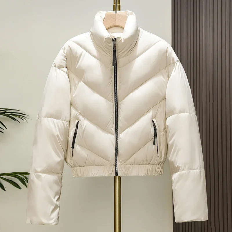 Winter Jacket 2024 Korean Women Puffer Parkas Thick Warm Cotton Padded Coat Female Loose Outwear Clothes Short Jacket Overcoat