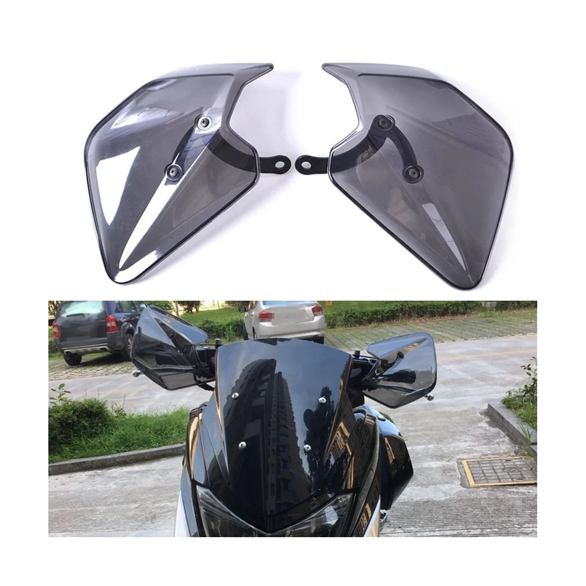 Motorcycle Handguard WindShield Protection Cover Windscreen for HONDA FORZA 350