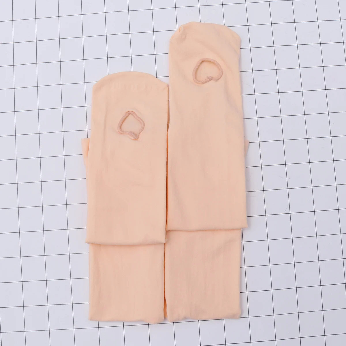 الفتيات لون الجلد حجم M الباليه الجوارب السلس مطاطا المسيل للدموع مقاومة القدمين جوارب مثالية لرقص فئة الرقص الجوارب