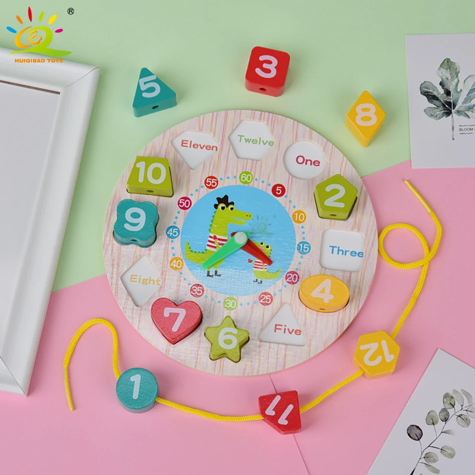 子供のための幾何学的な色のデジタル形状の教育木製パズル,幼児のためのインタラクティブな赤ちゃんのおもちゃ