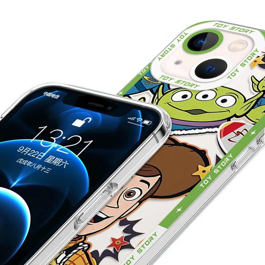 Toy Story Woody Lotsos Mirror Phone Case for Moto G22 2022 G32 G52 2022 G71 G72 G73 Edge 40 5G Cover