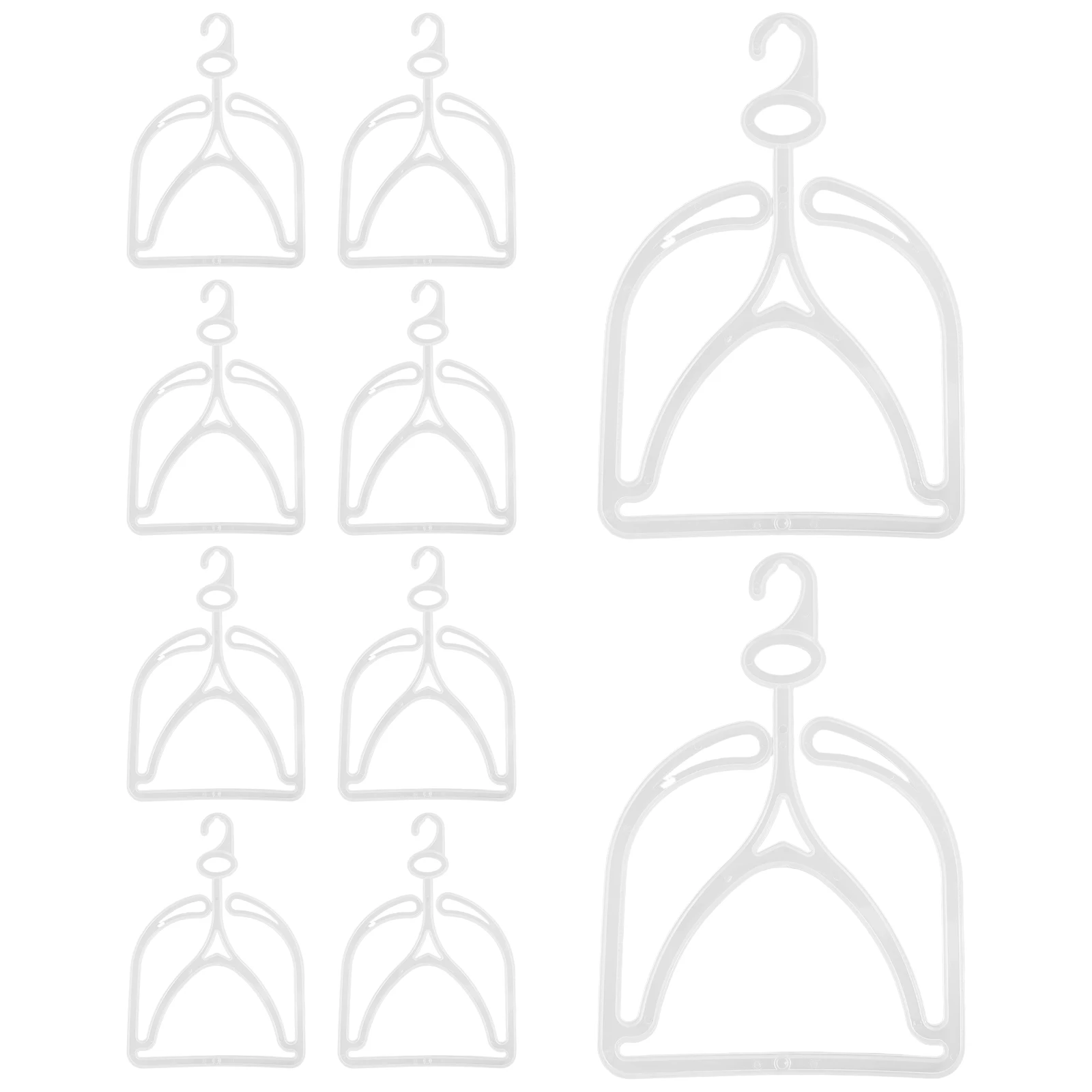

10pcs Children Hat Rack Cap Hanger Organizer Space-Saving Shape Protection Kids Storage Rack For Hats Clothes Winter Beanies