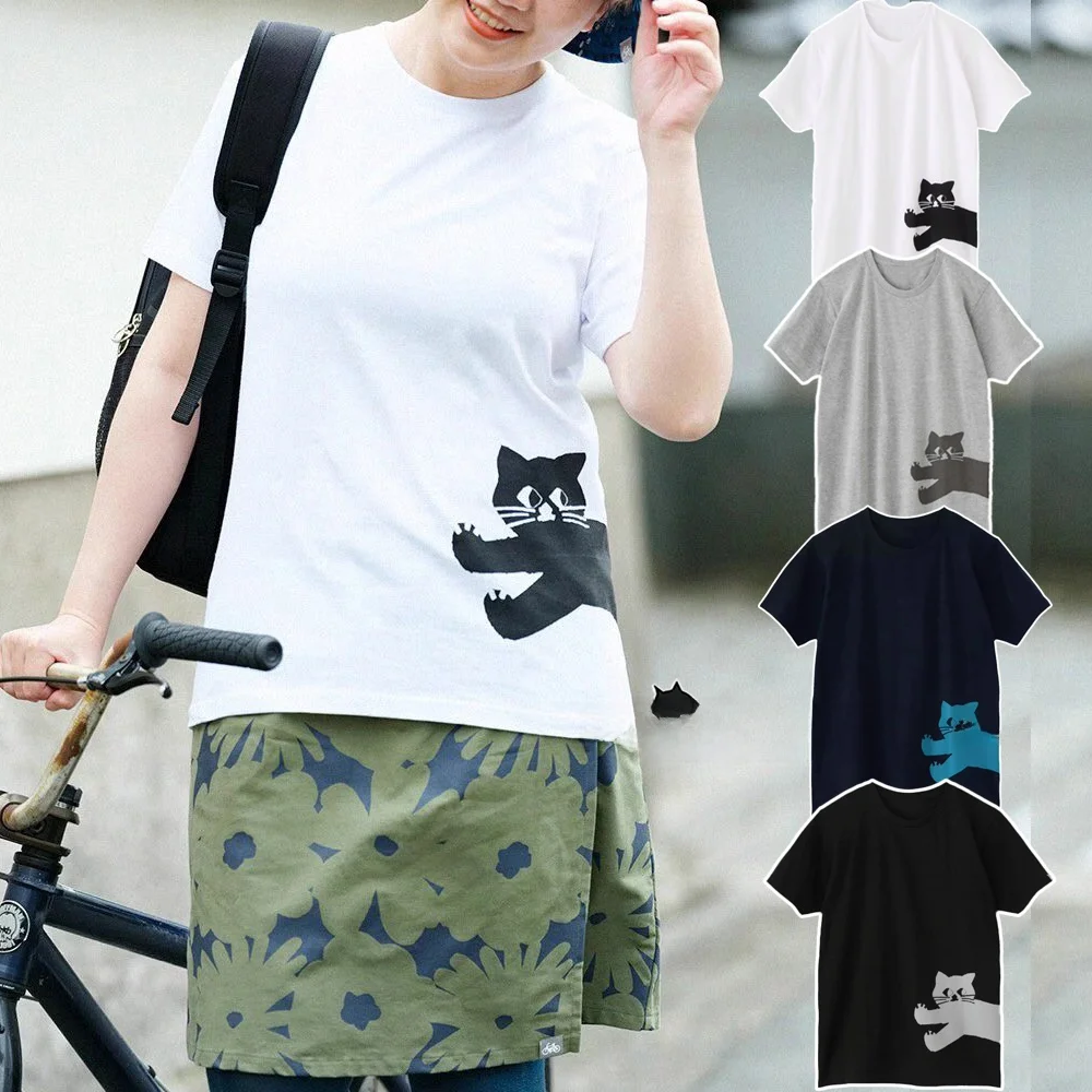 

Japanese Sle 25 New Sou Running Print ort Sve Cotton T-irt Casual ex Summer Tops for Men And Women