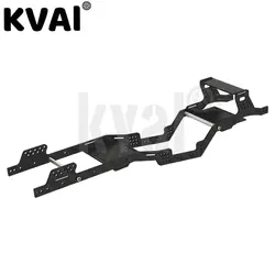 1:24 LCG Carbon Fiber Chassis Kit Frame Girder for 1/24 RC Crawler Axial SCX24 Jeep Gladiator Upgraded Parts