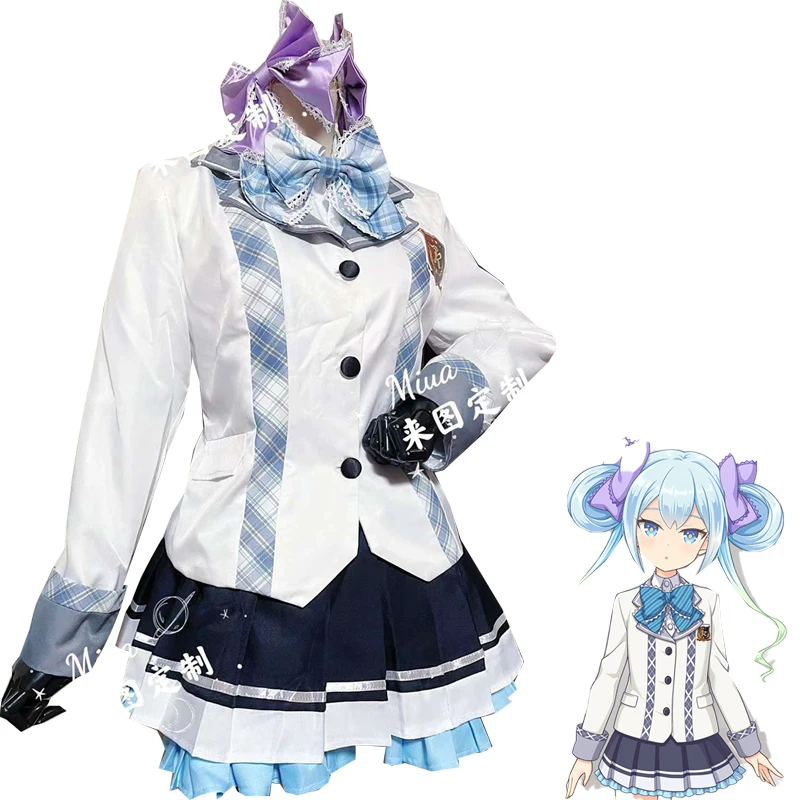 

Custom Made Ongeki Suzushima Arisu Cosplay Costume School Dress Women Anime Outfits Halloween Uniform Tailor Suits Party Cloth