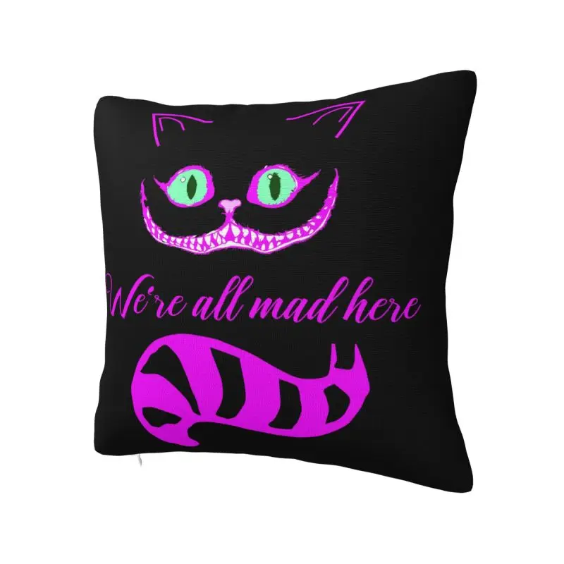 Nordic Cheshire Cat Cushion Cover 40*40 cm Soft Throw Pillow Case Decoration Bedding Sofa Pillowslip