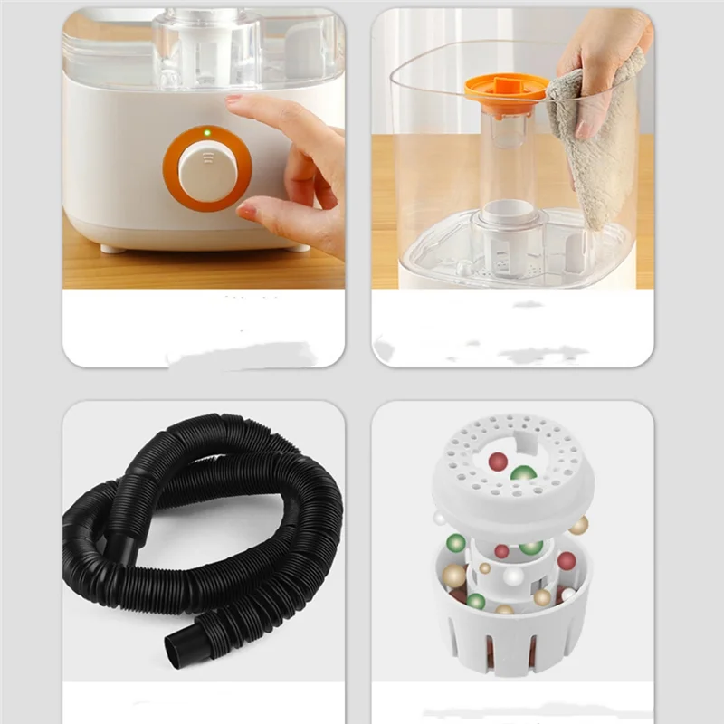 

AT19-2.5L Reptile Fogger Mister, Reptile Humidifier With Integrated Water Tank Design For Reduced Leaking,Ultra Quiet