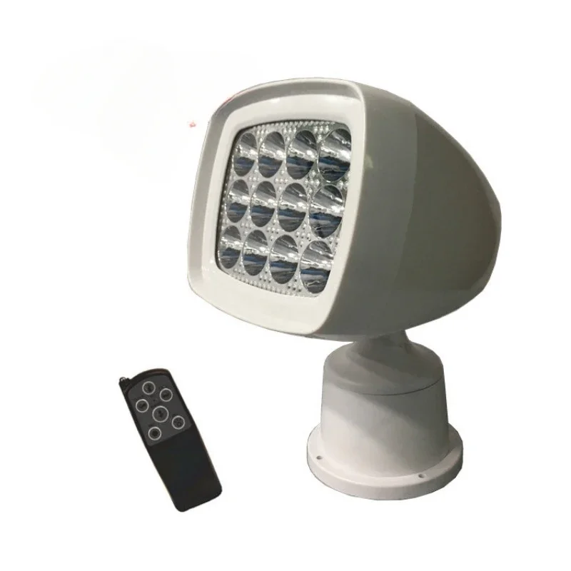 

LED Wireless Searchlight Remote Control Spot/Flood Beam Horizontal/Vertical Rotation for Boats, RV, Trailer, Trucks