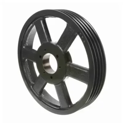 Professional Cheap 8V Series Cast Iron Eight-Groove American Standard Pulley Sheaves With Split Taper Bushings