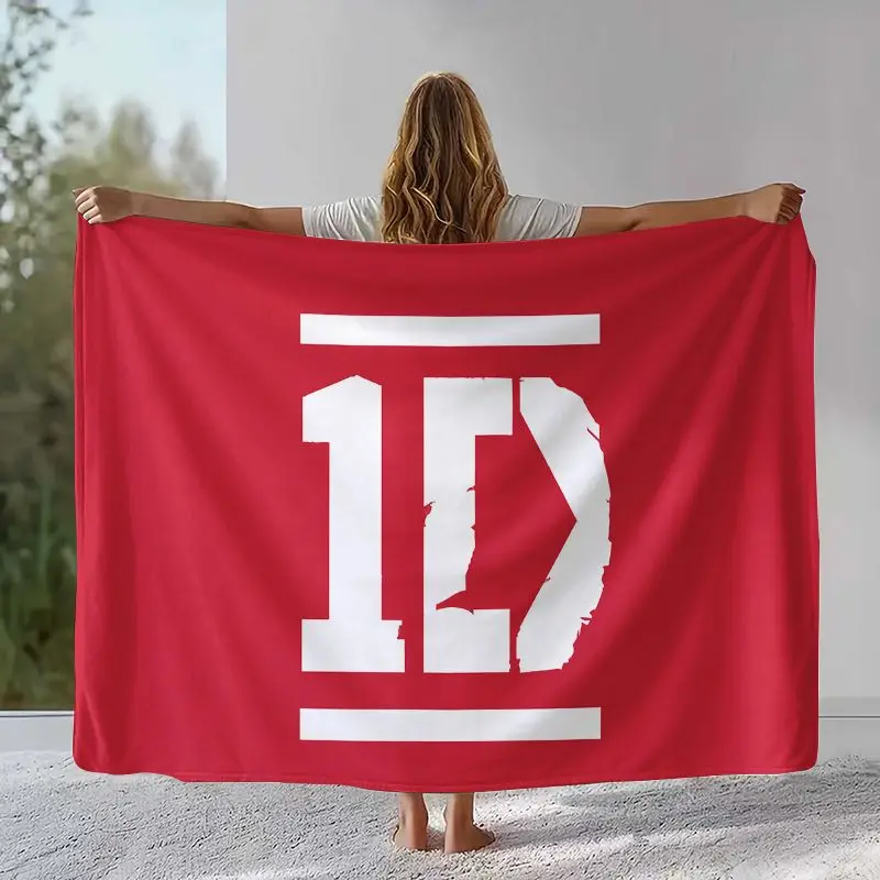 1D One D-Direction Boy Band Soft Flannel Throw Blanket,Cozy Warm Blanket for Bed,Sofa,Living Room,Picnic,Camping,Home Decor,Gift