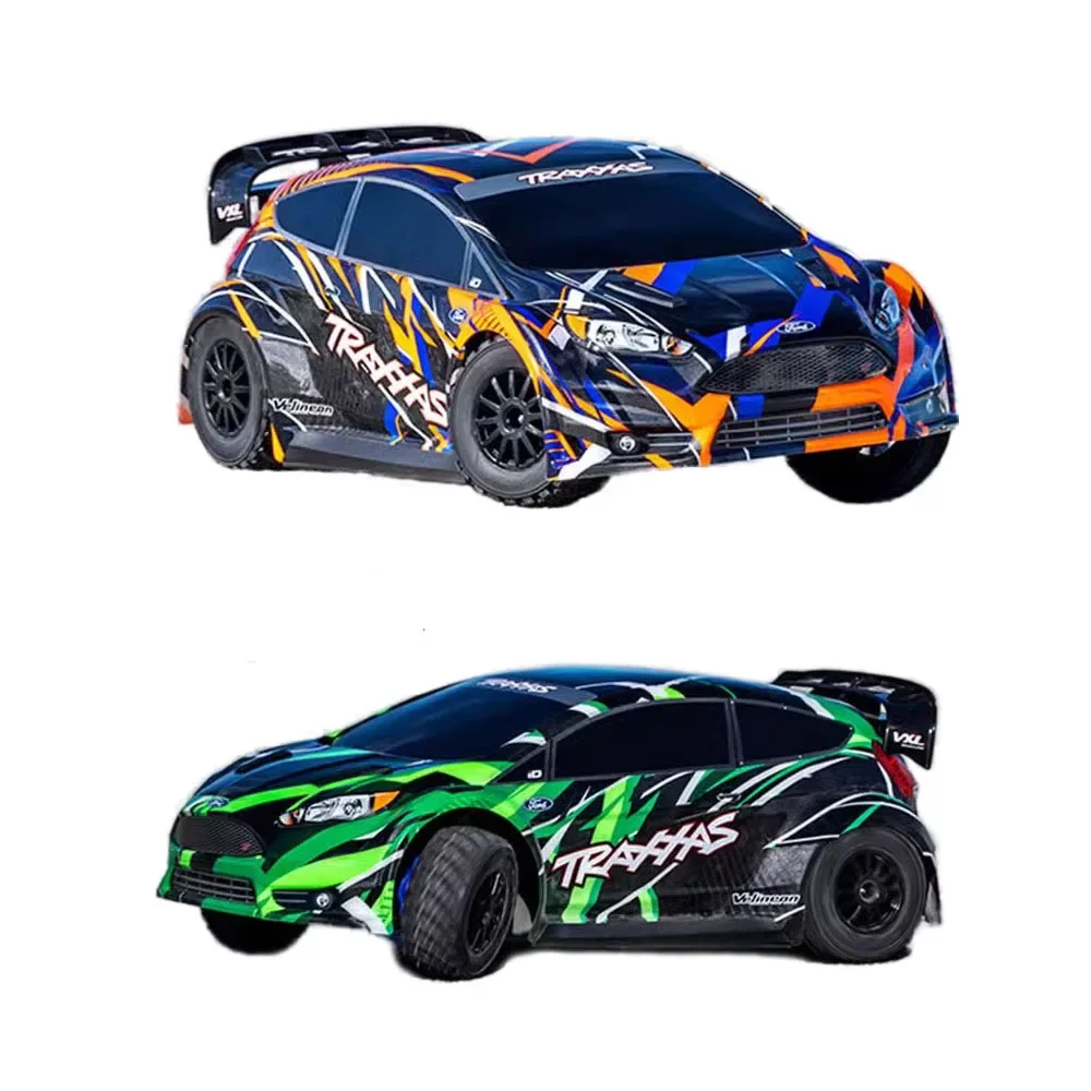 TRAXXAS 1/10 Remote Control Rally Car 74276-4 Brushless All-round Off-road Vehicle Boy Toy Gift Remote Control Car for Adults