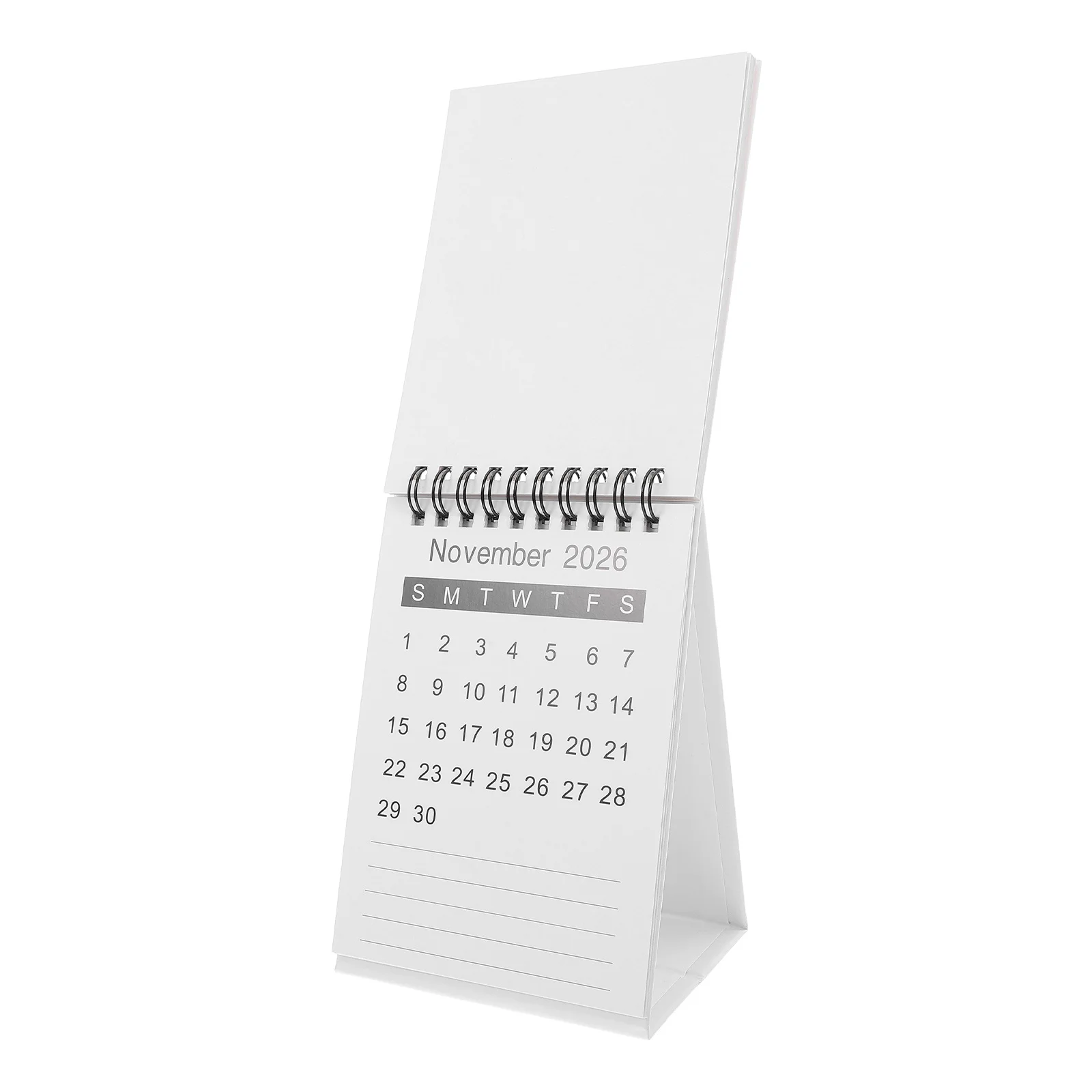 

2Pcs 2026 Desk Calendar Mini Flip Standing Spiral Desktop Planner January 2026 June 2027 Small Calendar for Office Home